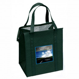 Therm-O-Tote Reusable Tote w/Full Color Process Custom Imprinted With Logo