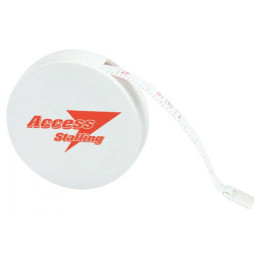 Round Tape Measure Promotional Custom Imprinted With Logo