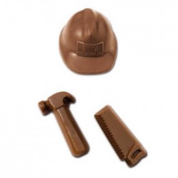 Specialty Chocolates - Construction Promotional Custom Imprinted With Logo
