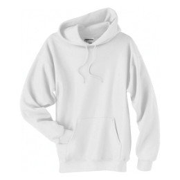 Hanes Ultimate Cotton Printpro Pullover Hood - White Promotional Custom Imprinted With Logo Hanes Ultimate Cotton Printpro Pullover Hood - White Promotional Custom Imprinted With Logo