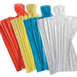 Pronto Rain Poncho Promotional Custom Imprinted With Logo