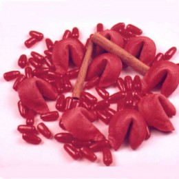 Cinnamon Flavored Fortune Cookie Promotional Custom Imprinted With Logo