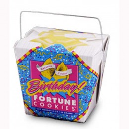 Birthday Cookie Pail Promotional Custom Imprinted With Logo