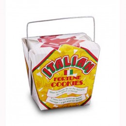 Italian Cookie Pail Promotional Custom Imprinted With Logo