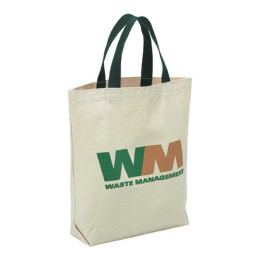 Organic Cotton Gusseted Tote Bag Promotional Custom Imprinted With Logo Organic Cotton Gusseted Tote Bag Promotional Custom Imprinted With Logo