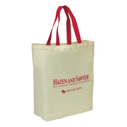 18 Inch Custom Totes - 5 Oz Organic Cotton Promotional Custom Imprinted With Logo 18 Inch Custom Totes - 5 Oz Organic Cotton Promotional Custom Imprinted With Logo