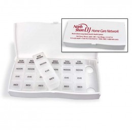 Healthy Trip Traveling Medicine Tray Promotional Custom Imprinted With Logo Healthy Trip Traveling Medicine Tray Promotional Custom Imprinted With Logo