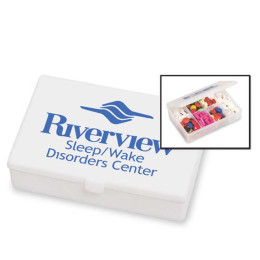 Health Chest Pill Keeper Promotional Custom Imprinted With Logo
