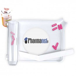 Safe n Easy Pill Counter Tray Promotional Custom Imprinted With Logo Safe n Easy Pill Counter Tray Promotional Custom Imprinted With Logo
