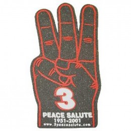 Spirit 18 in. 3-Finger Hand Promotional Custom Imprinted With Logo Spirit 18 in. 3-Finger Hand Promotional Custom Imprinted With Logo