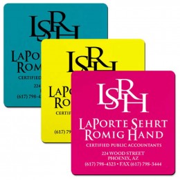 Jumbo Square Jar Opener Promotional Custom Imprinted With Logo
