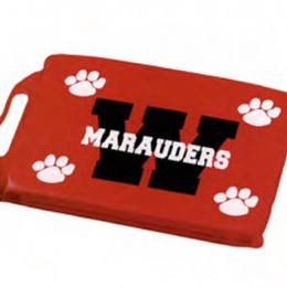 Stadium Bench Cushion - Vinyl - 14" x 10" x 1-1/2" Promotional Custom Imprinted With Logo Stadium Bench Cushion - Vinyl - 14" x 10" x 1-1/2" Promotional Custom Imprinted With Logo