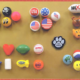 Economy Antenna Balls Promotional Custom Imprinted With Logo Economy Antenna Balls Promotional Custom Imprinted With Logo