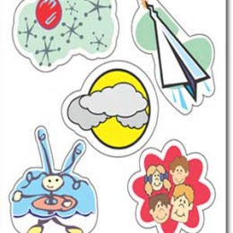 Small Sticker Sheets Promotional Custom Imprinted With Logo