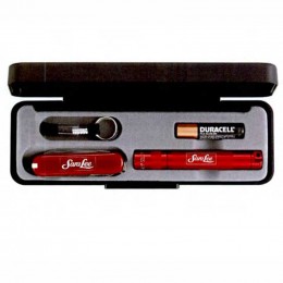 Mag-Lite Solitaire w/Victorinox Classic Swiss Army Knife Promotional Custom