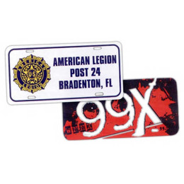 Poly Ad Plate - 45 mil Promotional Custom Imprinted With Logo