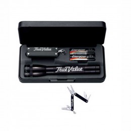 Mini Mag-Lite with Dakota Multi-Function Mini Tool Promotional Custom