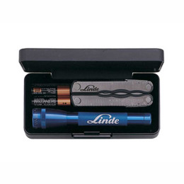 Mini-Mag-Lite with Leatherman Blast Tool Promotional Custom Imprinted With Logo