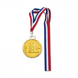 Chocolate Medallion with Ribbon Promotional Custom Imprinted With Logo