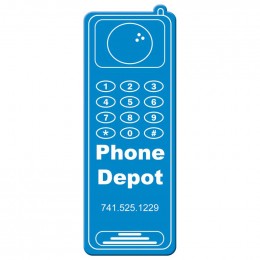 Cell Phone Shape Magnet - Medium - 20 mil Promotional Custom Imprinted With Logo