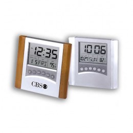 Desktop Alarm Clock Promotional Custom Imprinted With Logo