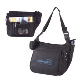 Expandable Messenger Brief Bag Promotional Custom Imprinted With Logo
