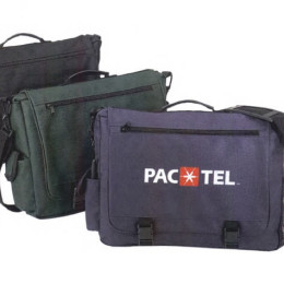 Executive Brief Bag-Silkscreen Promotional Custom Imprinted With Logo