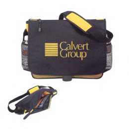 Portfolio Messenger Bag Promotional Custom Imprinted With Logo