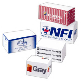 4"x3" Non-Adhesive Note Cube - 400 Sheets Promotional Custom Imprinted With Logo