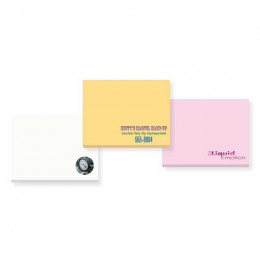 4"x3" Sticky Notepad - 100 Sheets - Recycled Paper Promotional Custom Imprinted