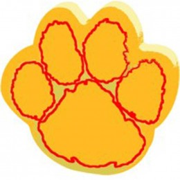 Spirit 12-1/2 in. Paw Print Mitt Promotional Custom Imprinted With Logo Spirit 12-1/2 in. Paw Print Mitt Promotional Custom Imprinted With Logo