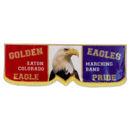 Parade Banner - 8 ft. Promotional Custom Imprinted With Logo