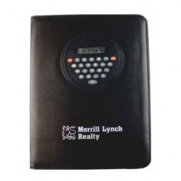 Swivel Calculator Padfolio Promotional Custom Imprinted With Logo