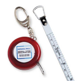 English/Metric Pocket Tape Promotional Custom Imprinted With Logo