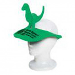 Spirit Dinosaur Visor Promotional Custom Imprinted With Logo