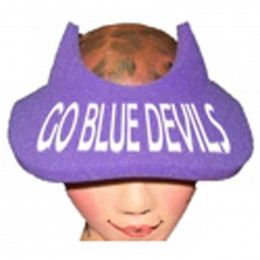 Spirit Devil Horns Visor Promotional Custom Imprinted With Logo