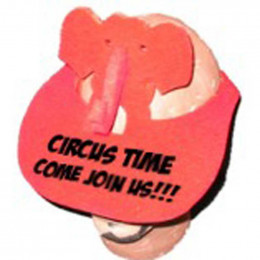 Spirit 2 Pc Elephant Visor Promotional Custom Imprinted With Logo
