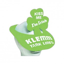 Spirit Shamrock Visor Promotional Custom Imprinted With Logo