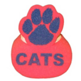 Spirit Paw Print Visor Promotional Custom Imprinted With Logo