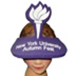 Spirit Torch Visor Promotional Custom Imprinted With Logo