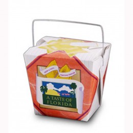 Florida Cookie Pail Promotional Custom Imprinted With Logo