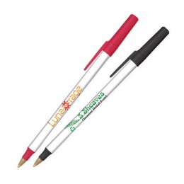 BIC Round Stic Ecolutions Pen made with Recycled Plastic Promotional