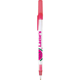 BIC Round Stic Ice Pen Promotional Custom Imprinted With Logo