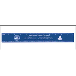 Recycled 12 in. Promotional Ruler Promotional Custom Imprinted With Logo