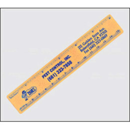 Recycled 6 in. Promotional Ruler Promotional Custom Imprinted With Logo