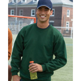 Champion 50/50 Crew Neck Sweatshirt - Color Promotional Custom Imprinted With Logo Champion 50/50 Crew Neck Sweatshirt - Color Promotional Custom Imprinted With Logo