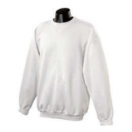 Champion 50/50 Crew Neck Sweatshirt - White Promotional Custom Imprinted With Logo Champion 50/50 Crew Neck Sweatshirt - White Promotional Custom Imprinted With Logo