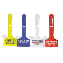 Arctic Visor-Clip Scraper Promotional Custom Imprinted With Logo