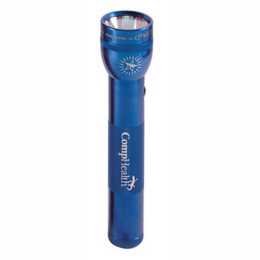 Standard Mag-Lite Flashlight w/2 D Cell Batteries Promotional Custom Imprinted With Logo Standard Mag-Lite Flashlight w/2 D Cell Batteries Promotional Custom Imprinted With Logo