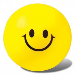 Smiley Face Stress Reliever Promotional Custom Imprinted With Logo